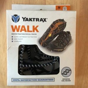 LAST CHANCE! Yaktrax Walk Winter Traction Shoe Grips (Women)